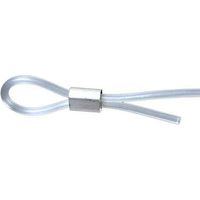 HEFTKLAMMERN FÜR DRAHT 'NYFIL' Ø 4 mm - Schachtel mit 100 Stück