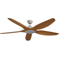 LED Ceiling Fans with Lightingdimmable 'Omendo' made of Metal for Living Room & Dining Room