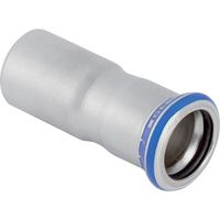 Geberit Mapress Edelstahl Reduktion mit Einschubende D 28mm, D1 18mm, 32308