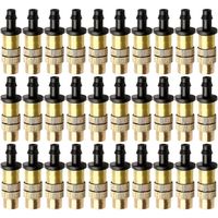 50pcs Irrigation System Copper Nozzle Adjustable Spray Nozzle Garden Greenhouse Watering Nozzle-FCY