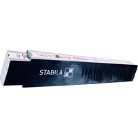 Stabila 1407 Dark Shadow Wooden Folding Rule 2m/6ft