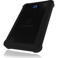 Raidsonic Caja de almacenamiento IB-233U3-B Disco duro Unidad de estado sólido 2,5" eSATA 6 Gb/s USB 3.0