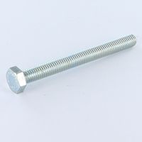 Vis métaux Tête hexagonale TH Pas Gauche M12X100 Classe 10.9 acier geomet-100 pièces