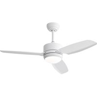 Ventilateur de plafond de 117 cm (46 pouces), nouveau design avec éclairage LED – 3 pales en ABS, 6 vitesses et moteur CC haute efficacité