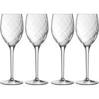 Bormioli Luigi Canaletto set 4 calici acqua vetro cristallino 27,5 cl