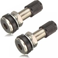 Convient pour buse à vide de chambre à air Buse à vide de moto TR161 Buse de valve de moto TR161 (2 pièces)