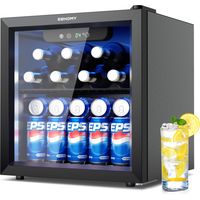 Réfrigérateur à boissons EUHOMY 37L,mini-réfrigérateur pour 55,pour la maison, le bar ou le bureau