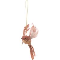 SDN PLAST VOGEL KLEIN GOLD 12CM - Feeric lights & christmas