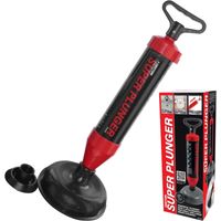 Dekton Drain Buster Blaster Clear Unblock Unclog Clean Pipe Super Plunger
