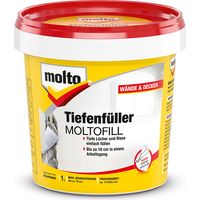 MOLTO Moltofill Tiefenfüll Fertigspachtel Innen 1 Ltr