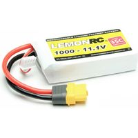 LemonRC Modellbau-Akkupack (LiPo) 11.1 V 1000 mAh Zellen-Zahl: 3 35 C Softcase XT60