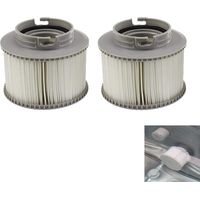 2Pcs MSPA FD2089 Spa Cartridge Filter,Swimming Pool Filter Cartridges,Swimming Pool Filter Filtration Cartridge for All Mspa Models
