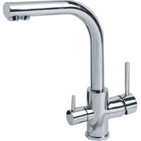 Mischbatterie für Lavablo Chrom-Finish H.25x21 cm