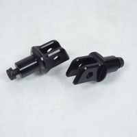 paar fußrastenadapter rizoma pe677b für motorrad yamaha 300 mt-03