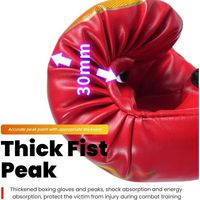 Gants de boxe pour enfants, gants de boxe, gants de boxe pour l'entraînement physique.