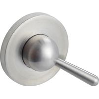Vachette Ovalis rosetas acero inoxidable cepillado 53 mm de diámetro