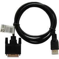 Savio cl-10 adattatore cavo dvi 18 + 1 hdmi 19pin nero