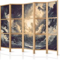 Paravent artgeist 225x172 cm Holz und Flizeline