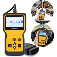 Universeller OBD2-Scanner – Motordiagnose für alle OBD-II-Fahrzeuge ab Baujahr 1996 – Liest und löscht Fehlercodes – Kfz-Diagnosegerät – MP69033