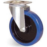 rueda giratoria guitel ep5ba160 571r caucho antimarcas 160 mm
