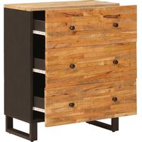 vidaXL Buffet de Rangement Marron 60 x 33 x 75 cm