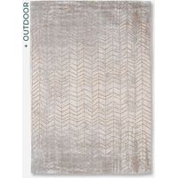 JACOB'S LADDER DESIGN - TAPPETO MAD MEN CHEVRONS - Prodotto in Belgio - Rifinito a mano - Antiscivolo naturale - 85% cotone - 15% poliestere - Giallo centrale - 140 x 200 CM