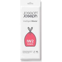 Joseph Joseph IW2 - Sacchetti Spazzatura compostabili, 4 litri, confezione da 50