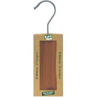 KPRO - Mites cintres en bois de cèdre Kpro Vert X2
