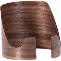 Wooden Phone Stand - Handmade Cylinder Style Mobile Holder, Durable Natural Wood Phone Dock, Compact Desktop Display Stand For Smartphones Home Decoration, Office Desk Setup, Creative Studio