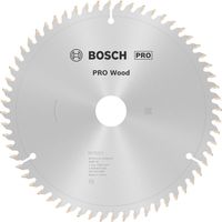 Bosch – Lame de scie circulaire Ø 216 mm 60 dents – Pour bois dur – Coupe nette sans éclat – Compatible scies à onglet et radiale