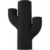 Pot de fleurs noir pour cactus, pot de fleurs moderne pour plantes grasses et cactus