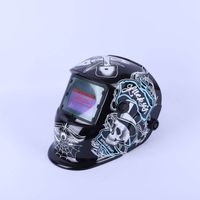 Casque de soudage LCD à relevage frontal, auto-obscurcissant, coque à clapet, protection de tête isolante, type 4