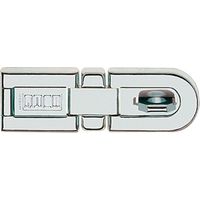 BURG-WÄCHTER Candado de seguridad L.165 mm An.49 mm Ø-ojal 14 mm Acero galvanizado resistente 1 doble articulación - PK3