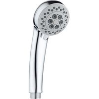 Aloni Econ Handbrause Duschkopf Kunststoff Chrom mit 3 Strahlarten und Anti-Kalk-Noppen 1/2 Zoll Aloni Econ Handbrause Duschkopf Kunststoff Chrom mit 3 Strahlarten und Anti-Kalk-Noppen 1/2 Zoll