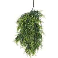Hanging UV and Fire Resistant Artificial Foliage Plant 85cm