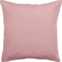 Taie d'oreiller uni percale de coton MANOIR 65x65 cm