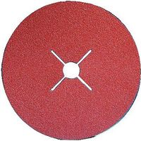 Abrasifs en disques fibre céramique KF760 diamètre 125 mm alésage 22 mm grain 36 en boîte de 50 - VSM