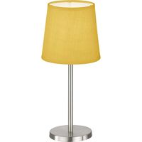 Lampe d'appoint lampe de table lampe de chevet lampe de bureau jaune H 30 cm