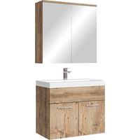 Conjunto de muebles de baño Montreal 01 60 cm - Roble Castaño -
