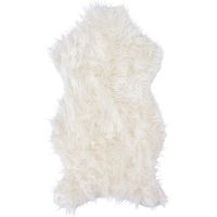 Tappeto natalizio peloso effetto pelliccia, Decorazione natalizia per tavoli e sedie 50 x 90 cm -Rosa