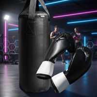 Farabi Gants De Boxe Dragon – Mitaines Pour Sac, Entraînement MMA, Cuir Synthétique, Rembourrage PU-X Triple Couche