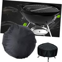 YMYNY Housse de barbecue à gaz d'extérieur - Housse de gril d'extérieur ultra-petite en tissu pour four, accessoires de barbecue, housse de barbecue 112 cm