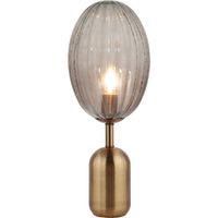 Lampada da Tavolo Lumineca Manict 23x58 cm Grigio