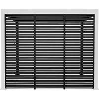 Set of 3 louvers 100cm for bioclimatic pergola Triomphe 3x3m V2 3x4m 3x6m anthracite
