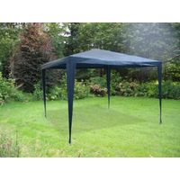 Bc-elec - 5300-0003-blue Tendone party - Tenda da esterno - Gazebo da giardino Tettoia di metri 3x3 resistente all'acqua