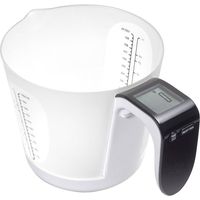 Pichet Gradué/balance - ADE - FRANCA - Verre/Synthétique - 20,7 x 14,6 cm - Inclus 1 pile Cr2032