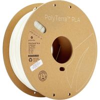 Polymaker 70822 PolyTerra PLA Filamento per stampante 3D Plastica PLA contenuto di plastica ridotto 1.75 mm 1000 g Bian