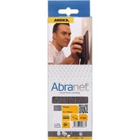 Mirka Abranet strisce di levigatura a rete 70x198 mm a strappo/grana P180 / 10 pz/per levigare legno, stucco, vernice, plastica / AE150F1018