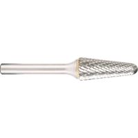 Projahn Hartmetallfräser, Form L Rundkegel 14°, konisch d1 16.0 mm, Schaftd. 6.0 mm Kreuzverzahnung