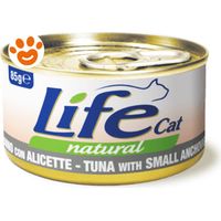 Life Cat Natural Tonno con Alicette - Life Cat Natural Tonno con Alicette - Lattina Da 85 Gr